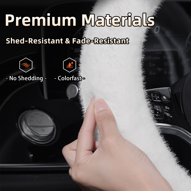 BYD 롱 플러시 스티어링 휠 커버, 가을과 겨울에 적 - Fishing Boat Steering Wheel 리뷰 및 가격