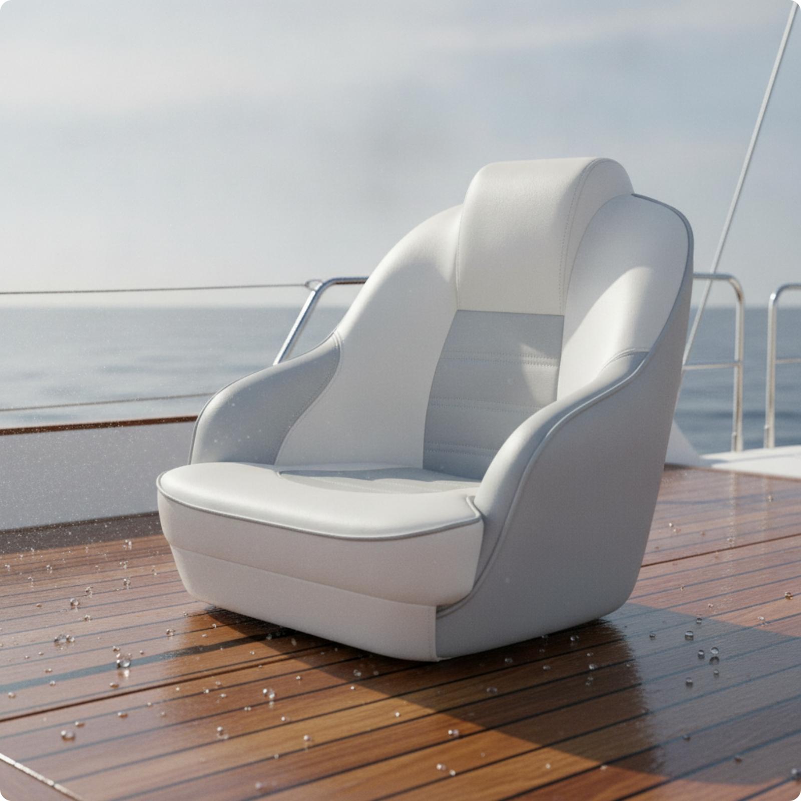 마린 캡틴 시트 하이백 럭셔리 낚시 보트 의자 (요트  - Fishing Boat Seat 리뷰 및 가격